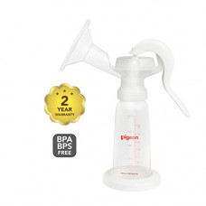 Deals, Discounts & Offers on Baby Care - Pigeon Manual Breast Pump With PP,Less Fuss,Less Hassle,Adjustable Pumping One Hand System ,200 ml