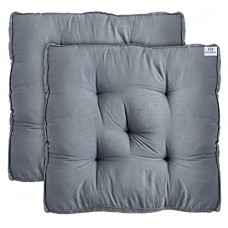 Deals, Discounts & Offers on Furniture - Heart Home Microfiber Square Chair Pad Seat Cushion