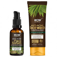 Deals, Discounts & Offers on Beauty Care - WOW Skin Science Anti Acne Kit - consist of Anti Acne Face Wash Tube + Anti Acne Face Serum - Net Vol. 130mL