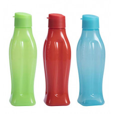 Deals, Discounts & Offers on  - Varmora Aqua Rio Bottle 1 LTR (Set of 3) Assorted