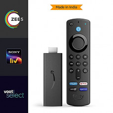Deals, Discounts & Offers on  - Fire TV Stick Plus (2021) includes ZEE5, SonyLIV and Voot annual subscriptions | Includes all-new Alexa Voice Remote (with TV and app controls) | 2021 release