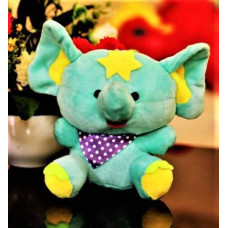 Deals, Discounts & Offers on  - VIRSAA Soft Flora Elephant Soft Toy (20 cm, Green)