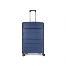 Deals, Discounts & Offers on  - Aristocrat Jude 56cm Polypropylene Hardsided Cabin Luggage 8W Blue Strolley