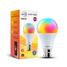 Deals, Discounts & Offers on  - [Select User] Wipro NS9400 9-Watt B22 WiFi Smart LED Bulb with Music Sync)
