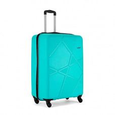 Deals, Discounts & Offers on  - Safari Pentagon Polypropylene 55 cms Cyan Hardsided Cabin Luggage, 4 Wheel Trolley Bag, Travel Suitcase