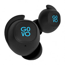 Deals, Discounts & Offers on Headphones - GOVO GOBUDS 920 Earbuds - Truly Wireless Earbuds with Mic, Noise Cancellation, Battery 30H, Bluetooth v5.0, IPX5, Type C Charger (Premium Black)