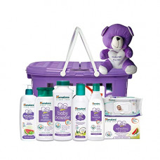 Deals, Discounts & Offers on Baby Care - Himalaya Baby Summer Gift Basket (Pack of 7 with Teddy)