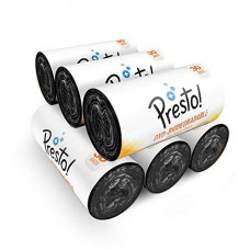 Deals, Discounts & Offers on  - Amazon Brand - Presto! Oxo-Biodegradable Garbage Bags, Medium - 30 bags/roll (Pack of 6)