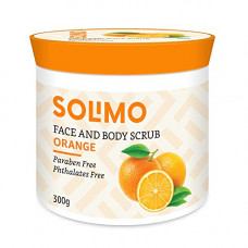 Deals and Offers on Beauty Care - Amazon Brand - Solimo Orange Face and Body Scrub Deals, Discounts & Offers on Beauty Care - Amazon Brand - Solimo Orange Face and Body Scrub
