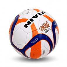 Deals, Discounts & Offers on  - Nivia 296 Rubber Hand Stitched Football, Size 5, (Multicolour)