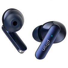 Deals, Discounts & Offers on Headphones - pTron Bassbuds Duo in-Ear Earbuds with 32Hrs Total Playtime, Bluetooth 5.1 Wireless Headphones, Stereo Audio, Touch Control TWS, Dual Mic, Type-C Fast Charging, IPX4 & Voice Assistance (Blue)