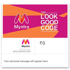 Deals, Discounts & Offers on  - Get 5% off + 10% Back Max Rs. 100 on Myntra Gift Card Order