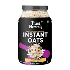 Deals, Discounts & Offers on  - True Elements Gluten Free Instant Oats 1kg - High Protein | Cereal for Breakfast | Oats