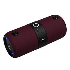 Deals, Discounts & Offers on Electronics - boAt Stone 1200 14W Bluetooth Speaker with Upto 9 Hours Battery, RGB LEDs, IPX7 and TWS Feature(Maroon)