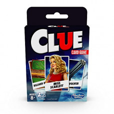 Deals, Discounts & Offers on Toys & Games - Hasbro Gaming Clue Card Game For Kids Ages 8 and Up, 3-4 Players Strategy Game, Multicolor