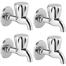 Deals, Discounts & Offers on Home Improvement - Bathroom Tap Stylo| Long Body | Long Nose Tap | Steel Tap | Full Brass Body Tap | Excellent Chrome Finish Pack Of 4