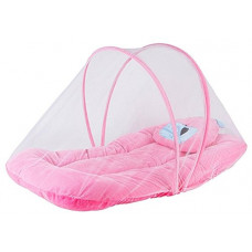 Deals, Discounts & Offers on Baby Care - BRANDONN Soft and Comfortable New Born Baby Bedding Set with Protective Mosquito Net and Pillow, Pink