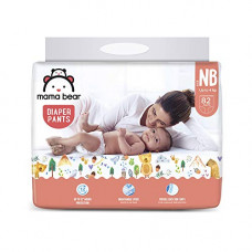 Deals, Discounts & Offers on Baby Care - Amazon Brand - Mama Bear Baby Diaper Pants, New Born (NB) - 82 Count