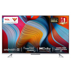 Deals, Discounts & Offers on Televisions - TCL 139 cm (55 inches) 4K Ultra HD Smart Certified Android LED TV 55P725 (Black) (2021Model)