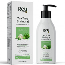 Deals, Discounts & Offers on Air Conditioners - Rey Naturals Tea Tree Bhringraj Anti Dandruff Hair Conditioner 250 ML
