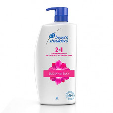 Deals, Discounts & Offers on Air Conditioners - Head & Shoulders , Anti Dandruff Shampoo + Conditioner, Smooth & Silky, 1 L