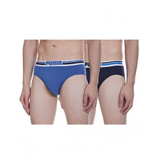 Deals, Discounts & Offers on Men - [Size L] Men's Stretch Brief Contrast WB- Pack of 2