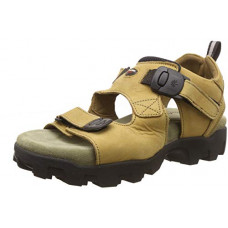 Deals, Discounts & Offers on  - [Size 10] Woodland Men's Leather Sandals and Floaters