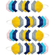 Deals, Discounts & Offers on Beauty Care - Non-Woven Fabric Reuseable N95 Face Mask with Five Protective Layers, Multicolour