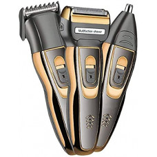 Deals, Discounts & Offers on Personal Care Appliances - Dealsure Professionals Design 3 in 1 Perfect Shaver, Hair Clipper and Nose Trimmer Rechargeable Beard And Moustaches Hair Machine And Trimming With Cord And Without Cordless Use. (Black Colour)