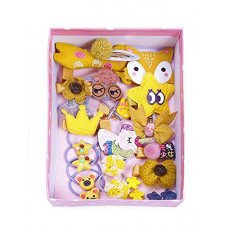 Deals, Discounts & Offers on Women - Yellow Chimes Gift Set of Hair Accessories For Kids with Hair Clips and Band Assortment Gift Box