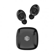 Deals, Discounts & Offers on Headphones - Nu Republic Rush X3 True Wireless Earbuds (TWS) BT V5.0, Upto 16Hrs Play Time,10mm Neodymium Drivers, Compact Charging Case, Sweat & Water Resistant, Control on Earbuds, Voice Assistant with Mic-Black
