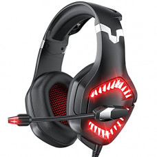 Deals, Discounts & Offers on  - Gaming Headset 7.1 Surround Sound Stereo, Adjustable Bass and Noise Canceling Mic,