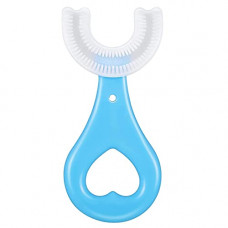 Deals, Discounts & Offers on  - RADHE FASHION U Shaped Toothbrush for Kids Manual Whitening Toothbrush Silicone Brush Head