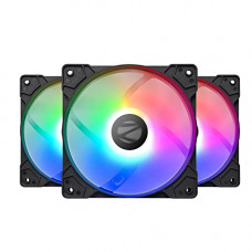 Deals, Discounts & Offers on  - ZEBRONICS ZEB-PGF150 120mm Premium Chassis Fan with 43.5CFM Airflow, Multicolor LEDs, Hydraulic Bearing