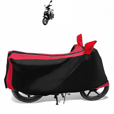 Deals, Discounts & Offers on Accessories - AutokraftZ Red & Black Polyester Two Wheeler Cover_7741