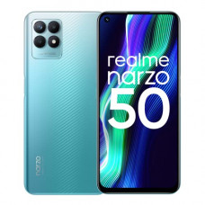 Deals, Discounts & Offers on Electronics - [For ICICI Bank Credit Card] realme narzo 50 (Speed Blue, 6GB RAM+128GB Storage)