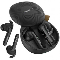 Deals, Discounts & Offers on Headphones - (Renewed) Fire-Boltt Buds 1100 Truly Wireless Bluetooth In Ear Earbuds with Mic (Black)