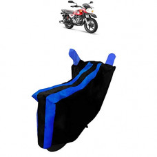 Deals, Discounts & Offers on  - Adroitz Bike Covers, Body Coating For Honda DIO with Double Stripe,Standard Size,(Black Blue, Multi-colour)
