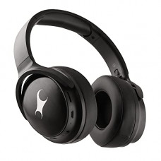 Deals, Discounts & Offers on Headphones - Fastrack Reflex Tunes FO1BKB01 Wireless Bluetooth Over The Ear Headphone with Mic (Black)