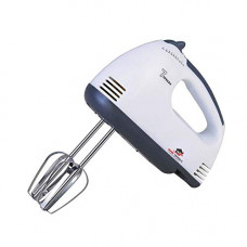 Deals, Discounts & Offers on  - HOMETRONICS 7 Speed Control Electric Hand Mixer with Stainless Steel Beater & Dough Hook (White)