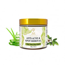 Deals, Discounts & Offers on Beauty Care - Khadi Essentials Ayurvedic Tea Tree Clay Face Mask For Anti Acne and Blemishes with Almond and Argan Oil, Cucumber Extracts, SLS & Parabens Free (100 g)