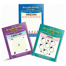 Deals, Discounts & Offers on Books & Media - Pencil Control Book Pack of 3 For Kindergarten kids : Set of 3 Pattern Writing Nursery Books