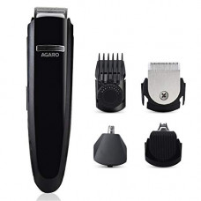 Deals, Discounts & Offers on Health & Personal Care - Agaro 4 in 1 Multi Grooming kit for Beard with Nose trimmer, 60 mins run time
