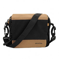 Deals, Discounts & Offers on  - Storite Stylish Nylon Cross Body Travel Mobile Pouch with Brown flap