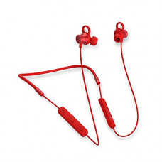 Deals, Discounts & Offers on Headphones - Zebronics Zeb Yoga 101 (Red) Wireless Neckband Earphone with 10mm Neodymium Driver, Dual Pairing, Magnetic Earpiece and Voice Assistant