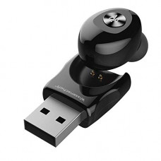 Deals, Discounts & Offers on Headphones - Wissenschaft UnoS99 in-Ear Bluetooth Mini Earbud True Wireless Sports Headphones Magnetic USB Charging Black Earphones (UnoS99)