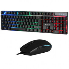 Deals, Discounts & Offers on  - Zebronics Zeb-War Gaming Keyboard and Mouse Combo (Gold Plated USB, Braided Cable)