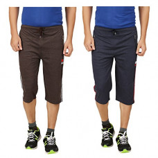 Deals, Discounts & Offers on Men - TIRUPUR GUIDEFASHION Men's Regular Fit Three Fourth Capri