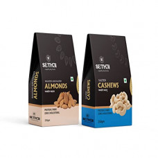Deals, Discounts & Offers on  - SETHJI Dry Fruits and Nuts Value Combo Pack (Salted Almonds, Salted Cashew, 500g- Pack of 2(250g EACH))