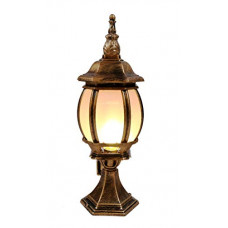Deals, Discounts & Offers on  - tu casa Anitque Brass Finish 1 Light Glass Outdoor Gate LightT0079-(Bulb not Included)